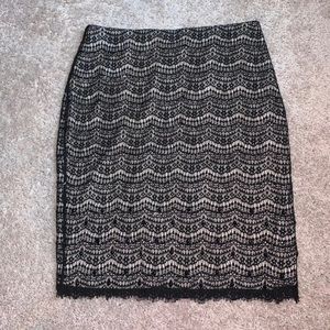Ann Taylor sequin pencil skirt